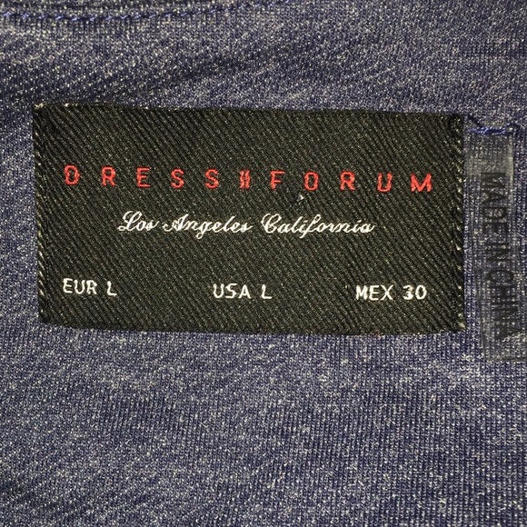 Dress Forum Happy Hour + Darlin' Knit Shift T-shirt Dress Sz L - Picture 6 of 8